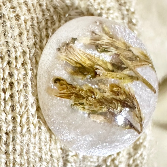 Anthropologie Moth Sweater S Smocked Lace Bow Rayon Wool Y2K vinta… - Picture 2 of 11